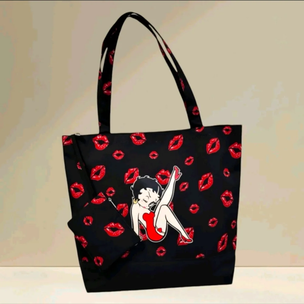 BETTY BOOP Large Baby Bags & Purses With Coin Wallet Attached